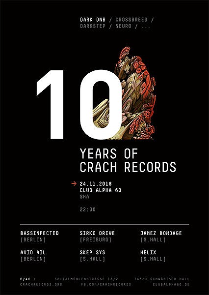 CrachRecordsLabelnight / 10 Years Crachrecords