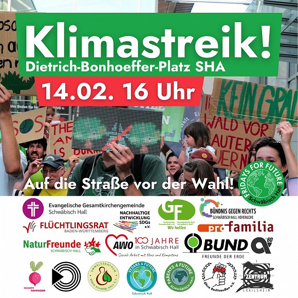 Klimastreik Schwäbisch Hall