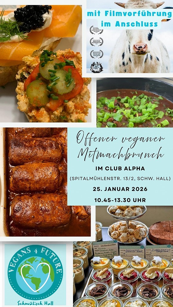 Veganer Mitbringbrunch